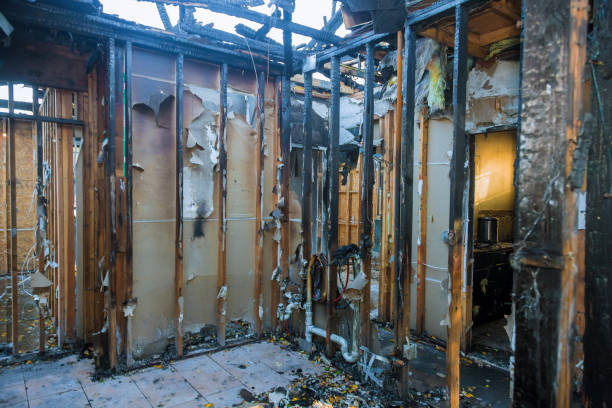 Professional Fire Damage Removal technician working in Oak Grove, LA